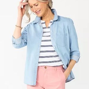 NEW CROFT & BORROW Essential Comfort Stretch Shirt Size:XL